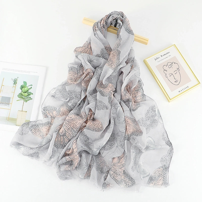 Unisex Vacation Sweet Geometric Polyester Scarf