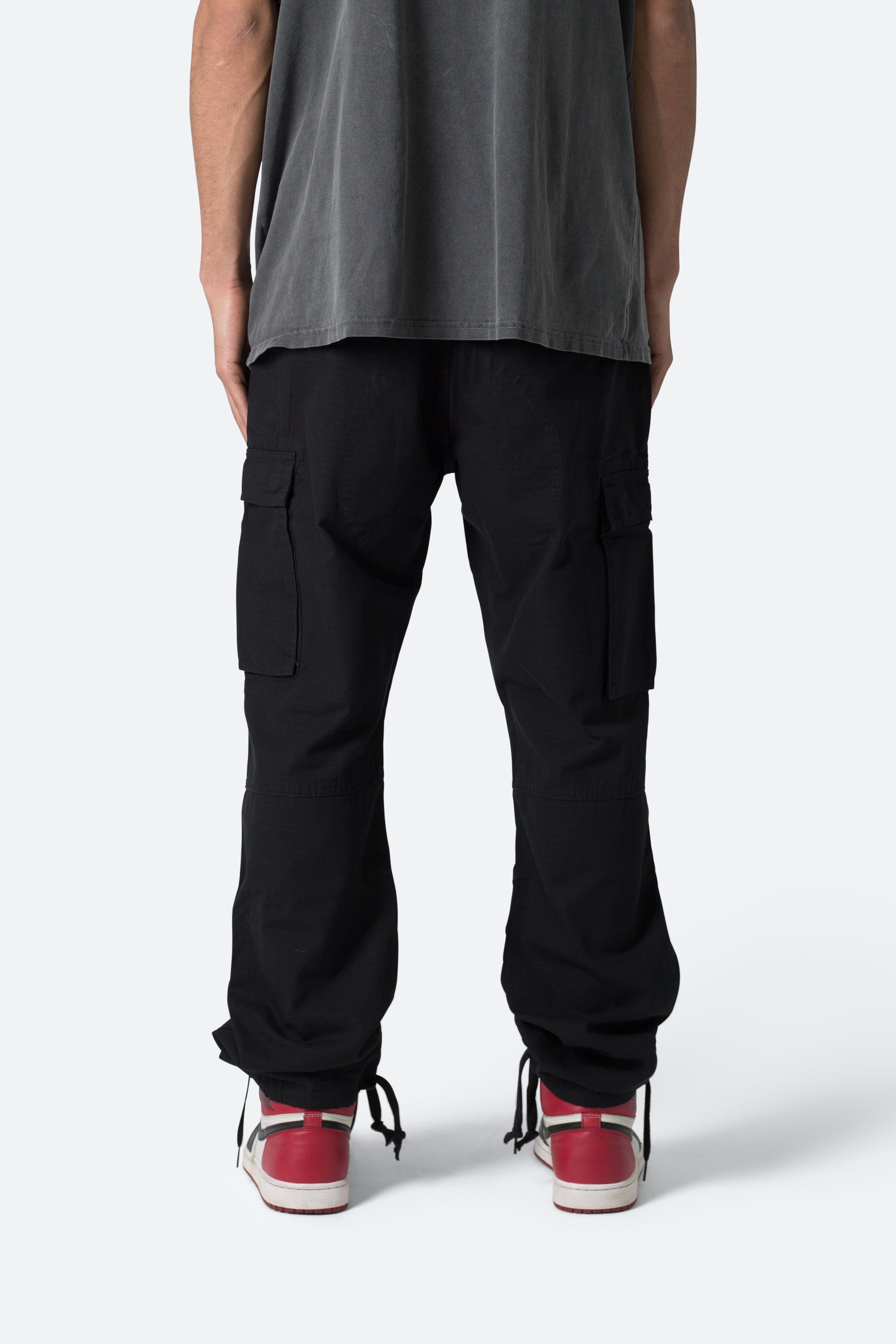 Vintage Cargo Pants - Black