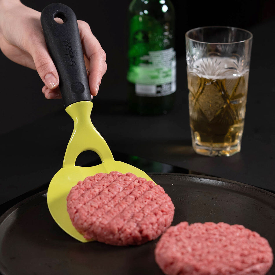 Slotted Burger Spatula - Green