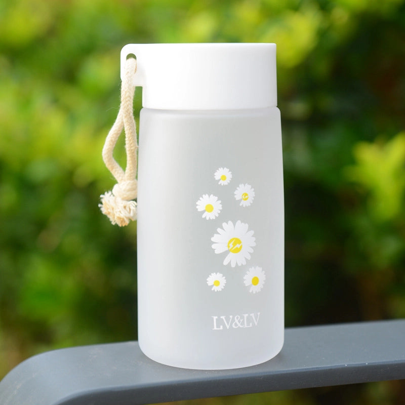 Casual Vacation Flower PC Water Bottles 1 Piece