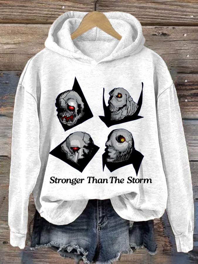 Women's Storm Titans Maria Matthew Micheal And Milton Print Casual Sweatshirt