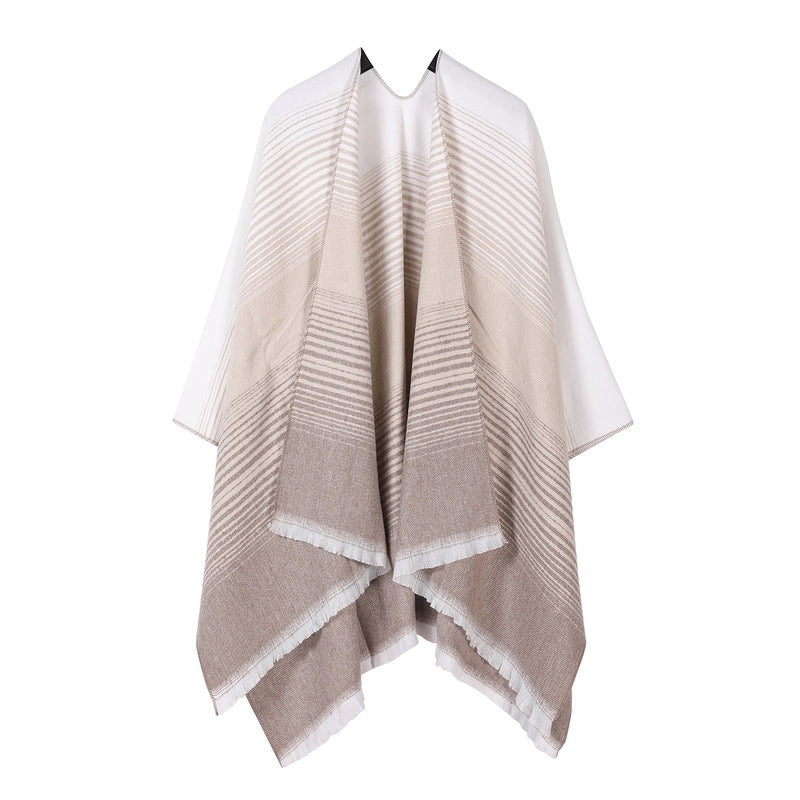 Shawl Women's Ethnic Style Yunnan Travel Wear Summer Sweet Knitted Cape In Stock