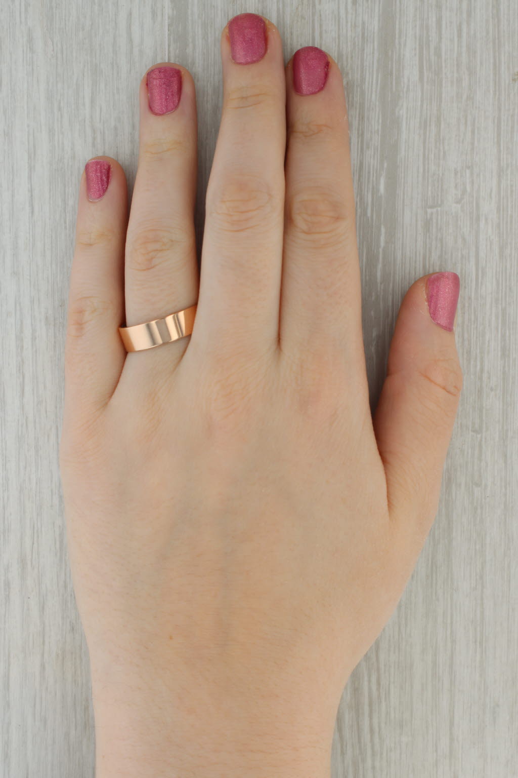 Antique Scottish Rite 14th Degree Ring 14k Rose Gold Band Masonic Size 12