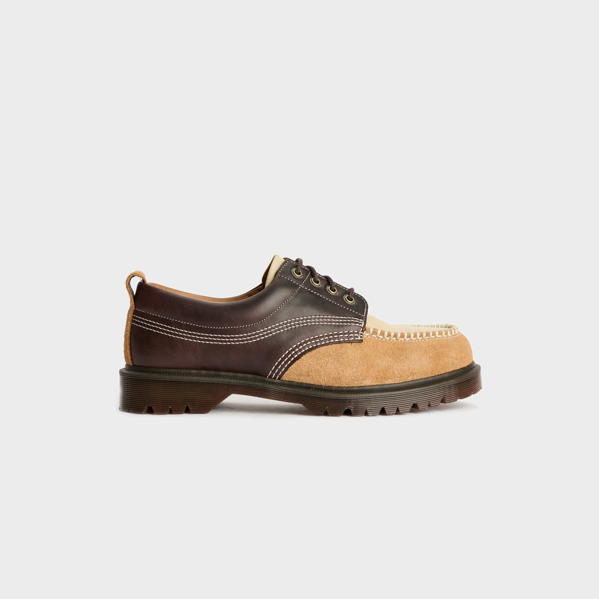 Dr. Martens WMNS Lowell 4 Eye - Light Tan / Multi