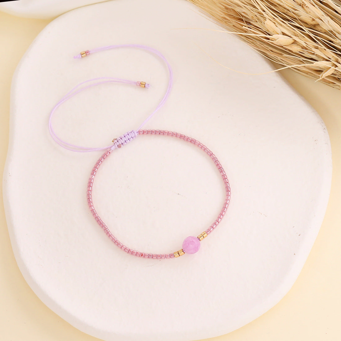 Women  Bohemian Flower Bead Bracelets