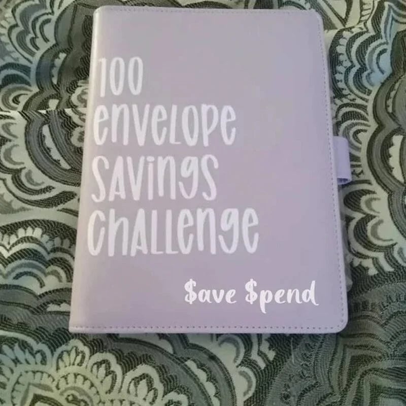 100 Envelope Savings Challenge Binder