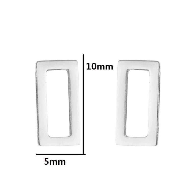 1 Pair Minimalist Sun Plating 304 Stainless Steel 18K Gold Plated Ear Studs