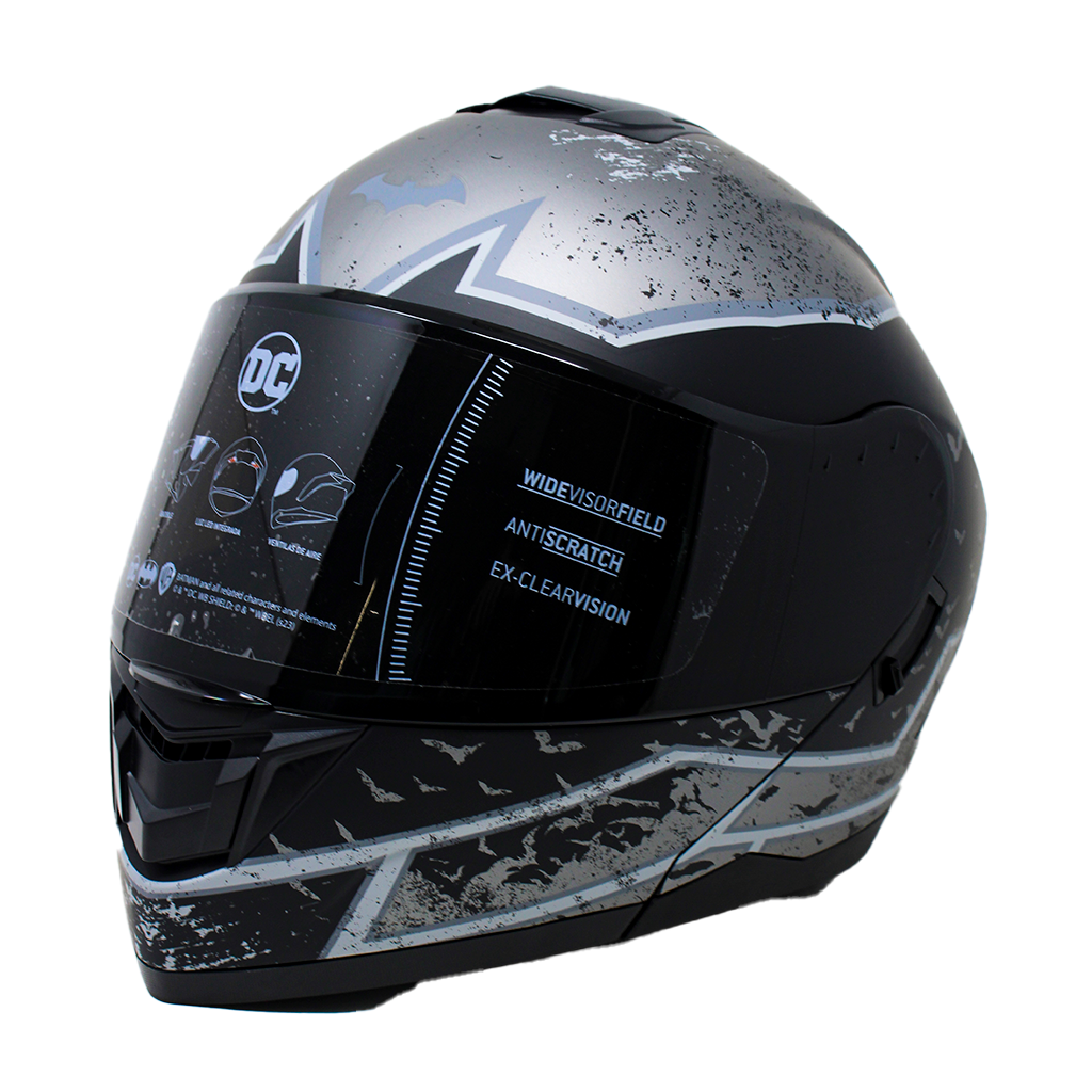 Casco Kov Zero DC Batman Gris