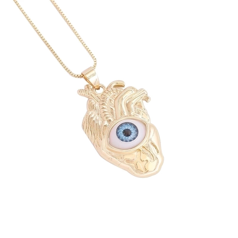 Heart 304 Stainless Steel Copper Plating 18K Gold Plated