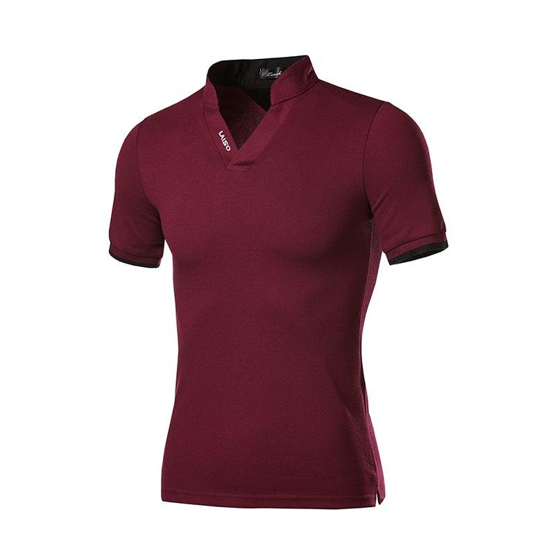 V-Neck Polo Shirt