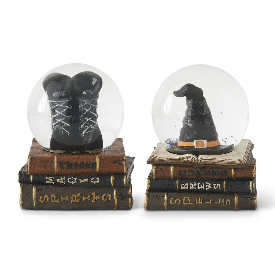 Witch's Spellbook Snowglobes