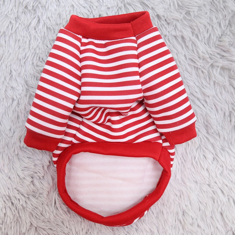 Pocket Bear Dog Cat Health Clothes Autumn And Winter Plus Velvet Small Dog Warm Pet Supplies
