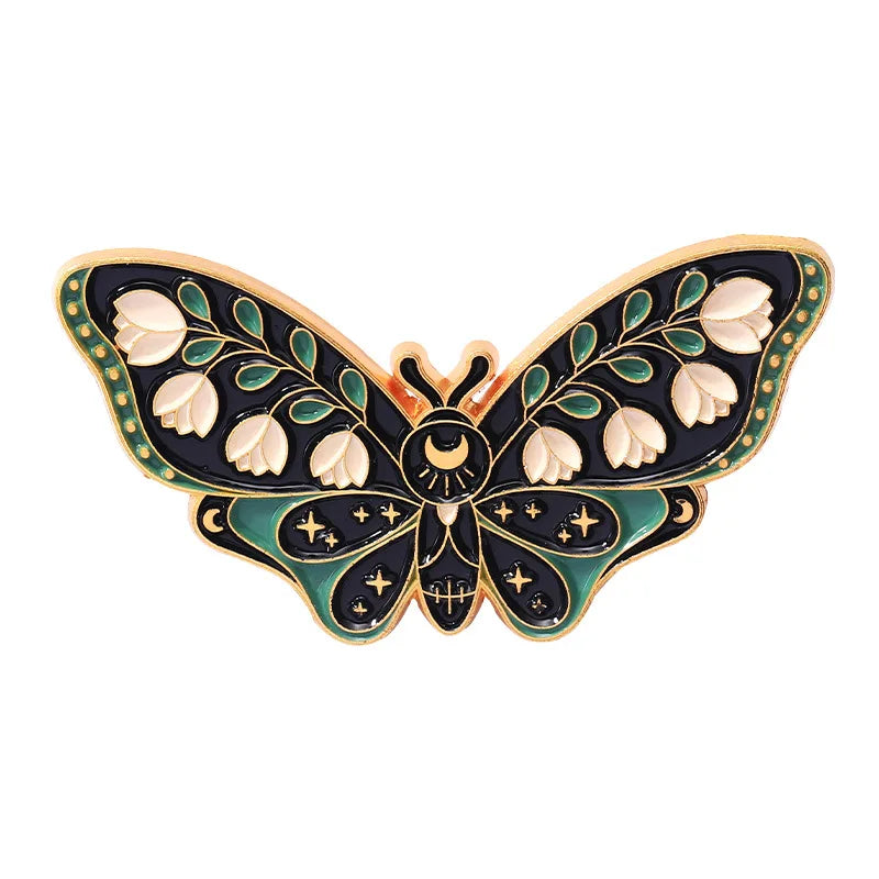 Moth/Butterfly/Dragonfly Badge Pins