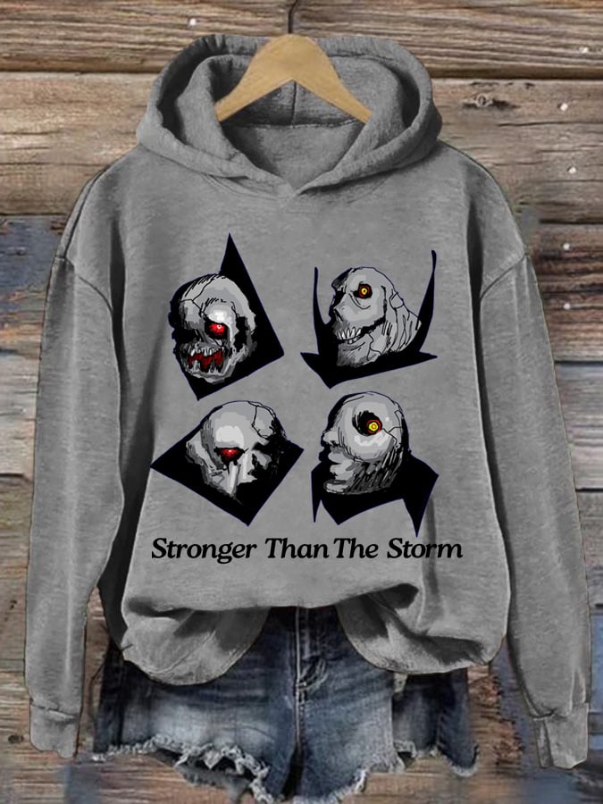 Women's Storm Titans Maria Matthew Micheal And Milton Print Casual Sweatshirt