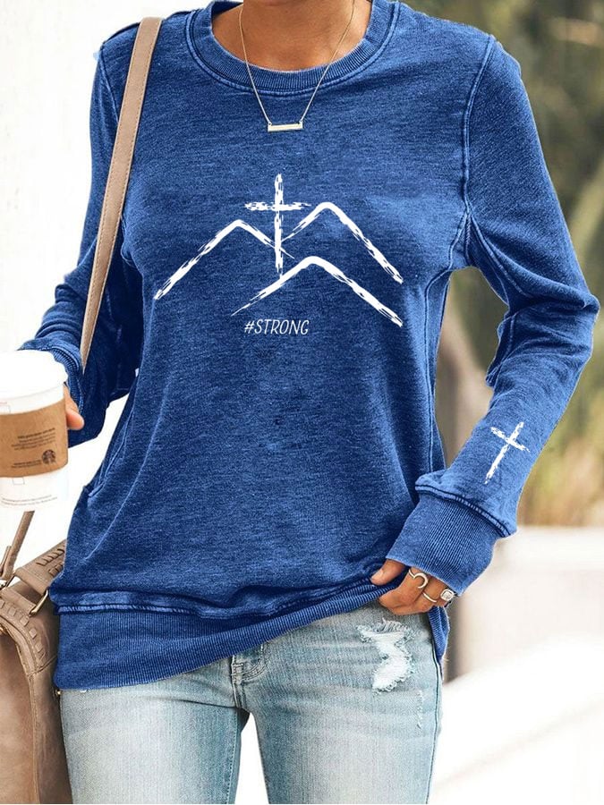 Women's Appalachia Strong Print Sweatshirt