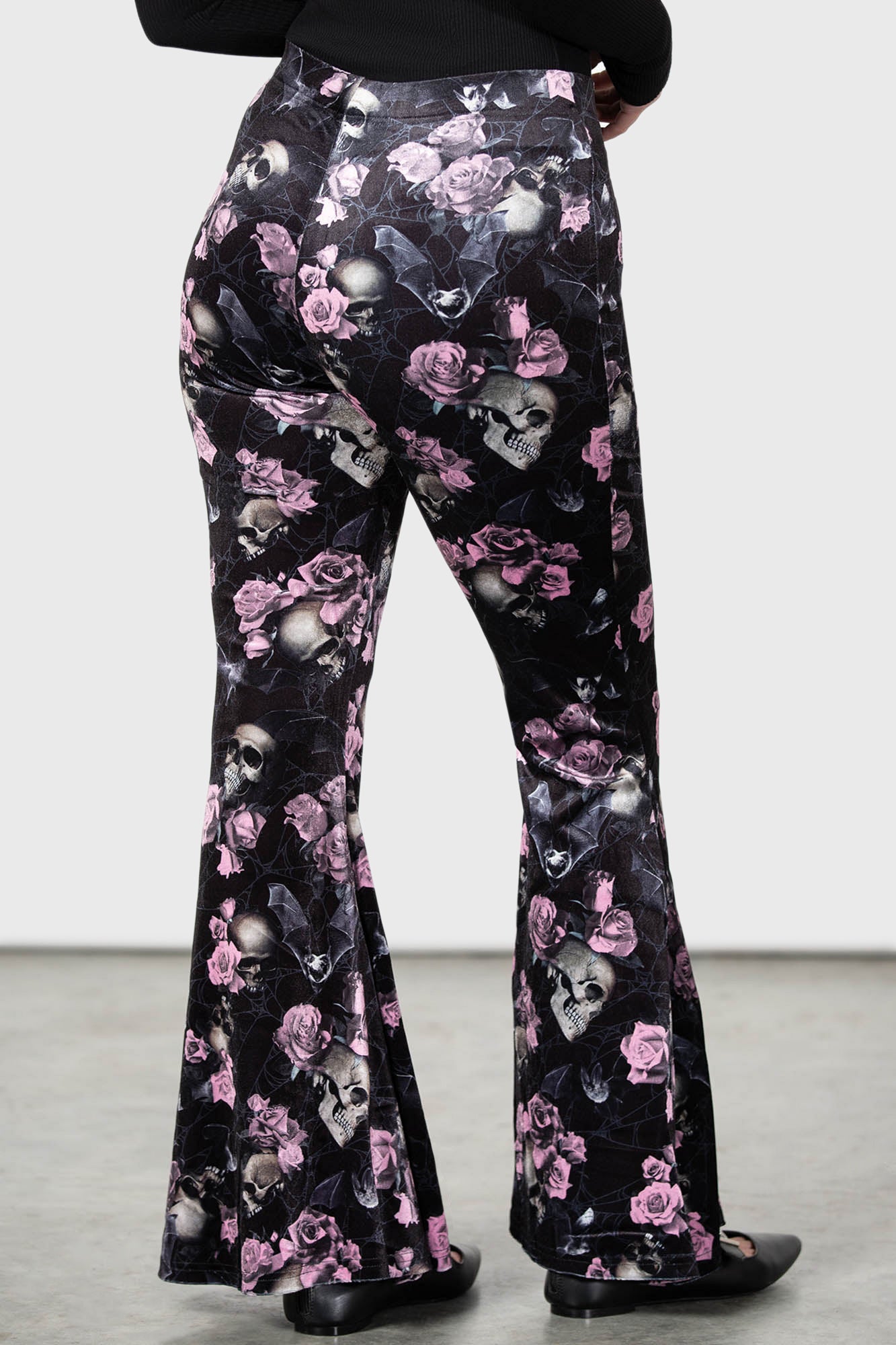 Moondance Bell Bottoms [BLACK/PINK]