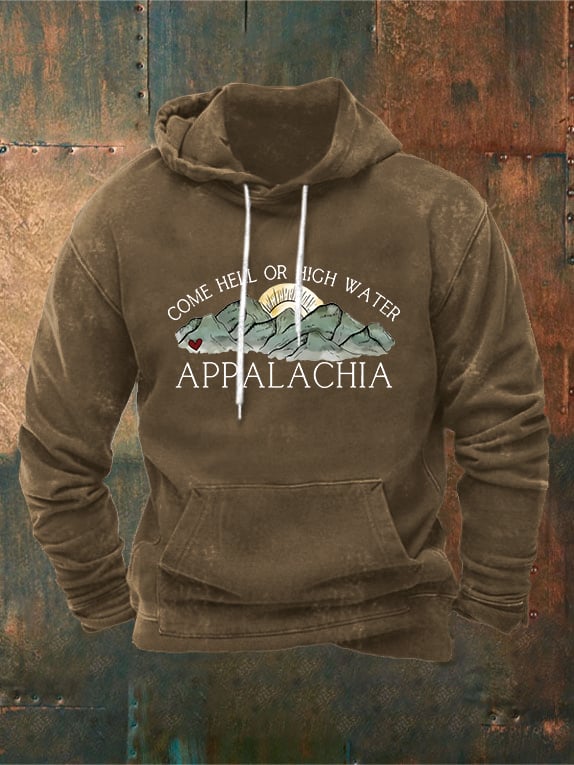 Men's Appalachia Strong Print Hoodie