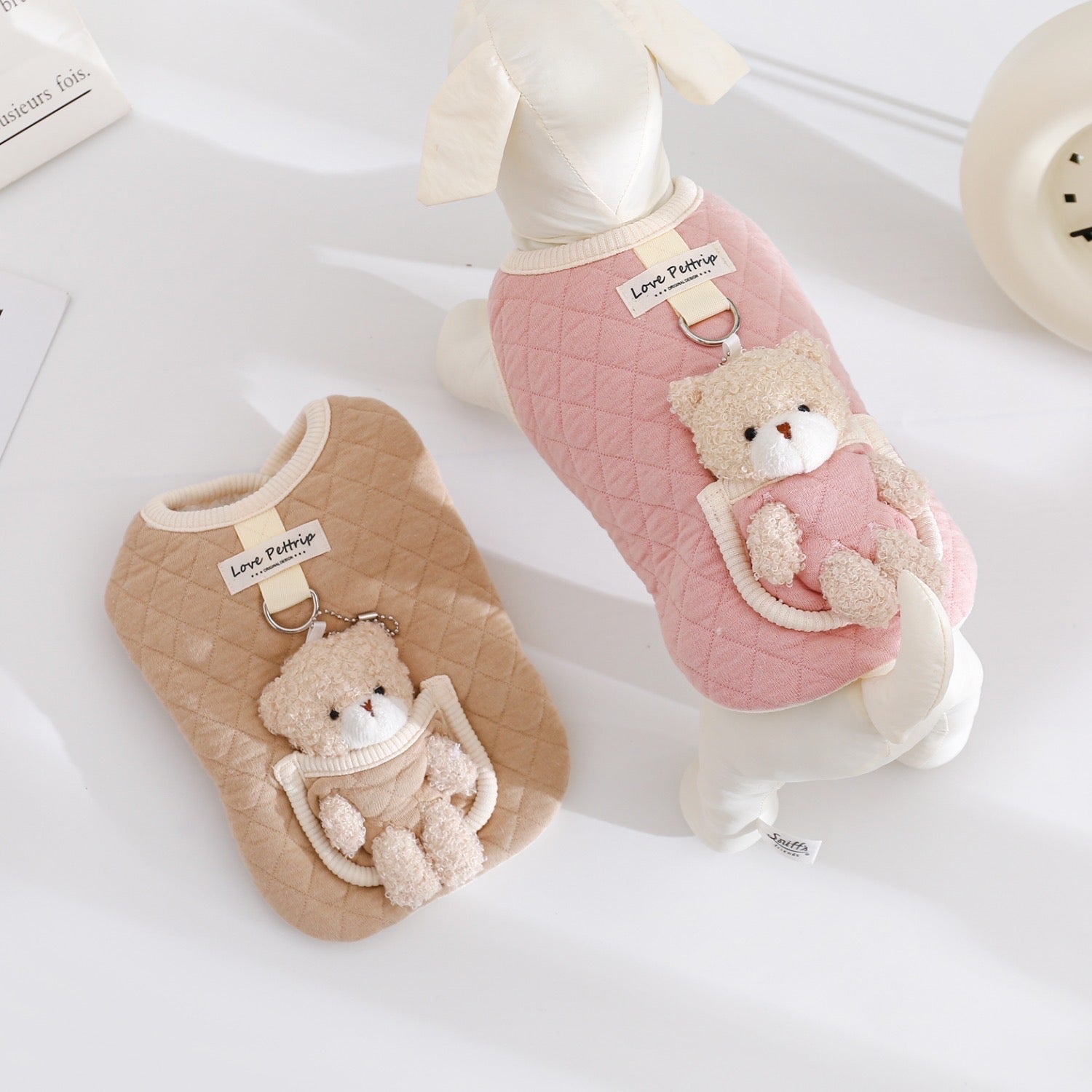 Pocket Bear Design Dog Cat Jacket Vest