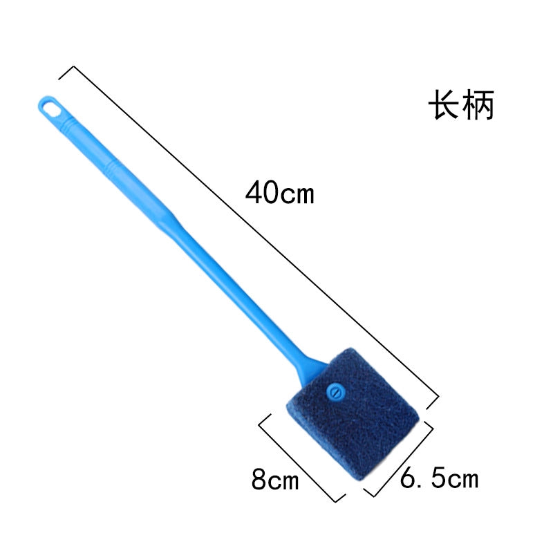 Aquarium Brush Glass Brush Fish Tank Cleaning Tool Fish Tank Brush Long Handle Fish Tank Brush Lengthened Fish Tank Glass Brush