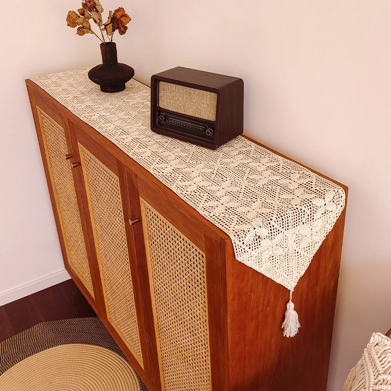 Retro Solid Color Cotton Tablecloths