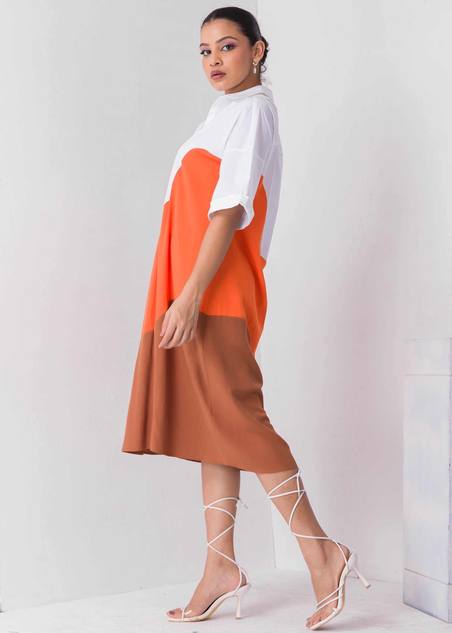 Colour Block Dress