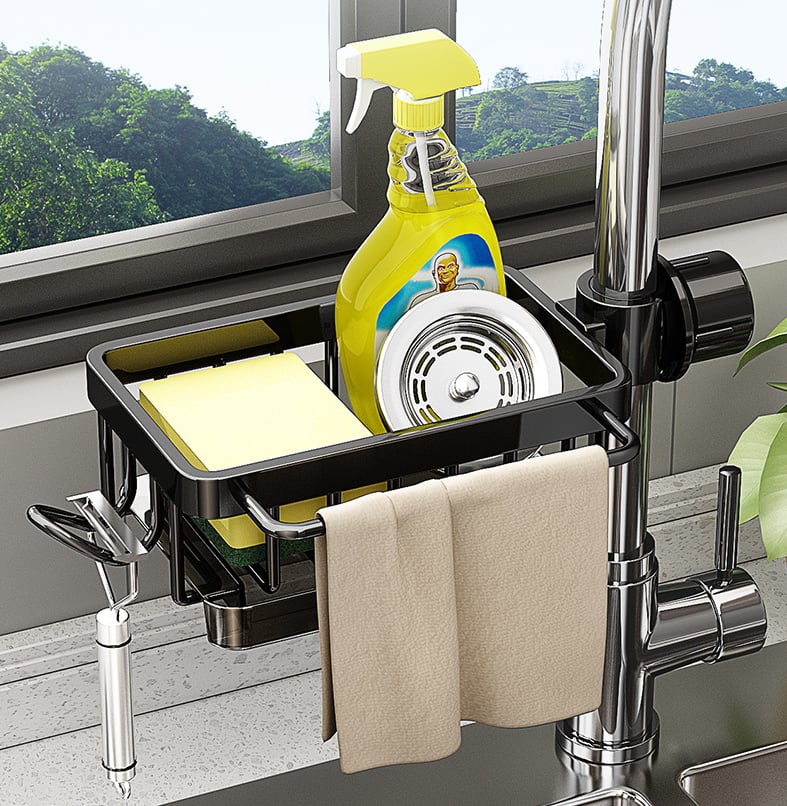 🔥Last Day 49% OFF🔥 Kitchen Sink Faucet Organizer