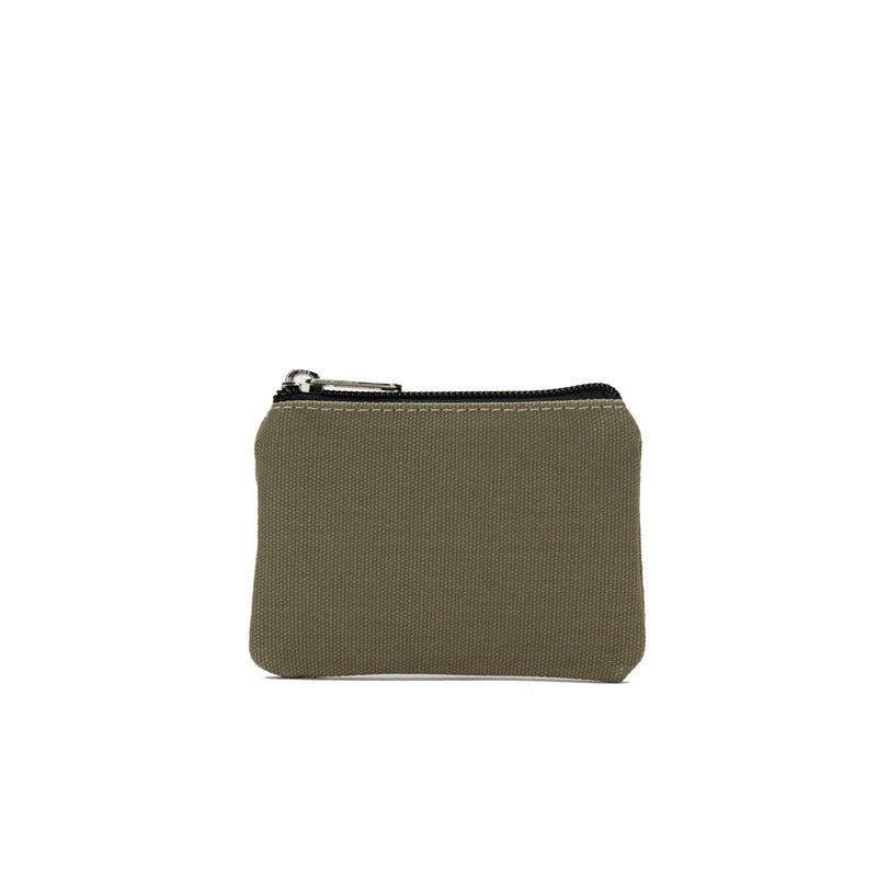 New Cotton Canvas Fashion Men's And Women's Coin Purse Card Holder Simple Fabric Coin Pouch Storage Bag