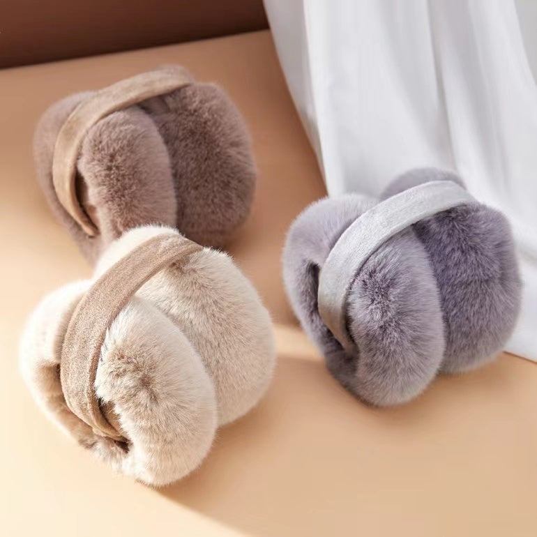 Solid Color Plush Earmuffs
