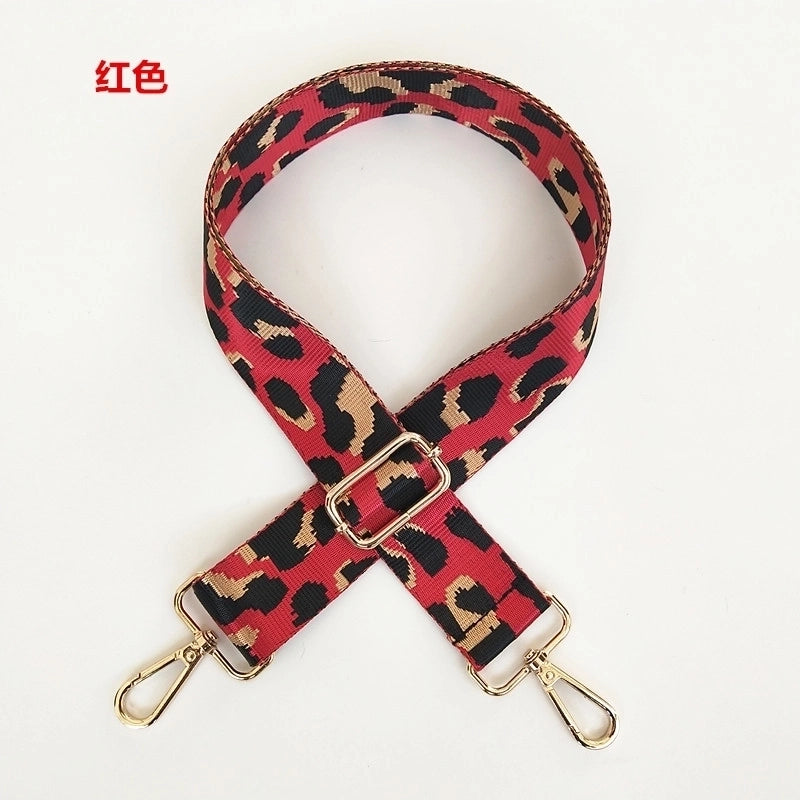 Nylon Color Block Bag Strap