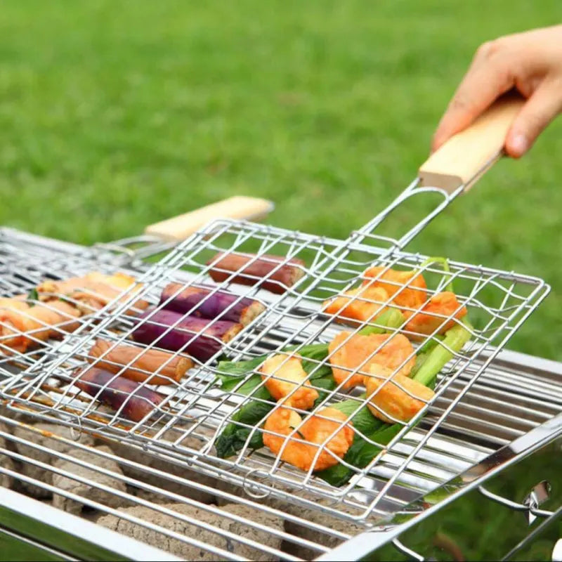 Bbq Stainless Steel Hand Grill