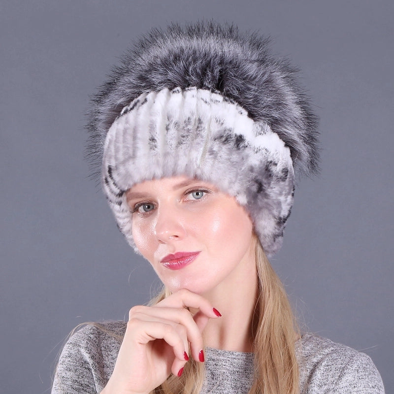 Women's Basic Solid Color Eaveless Wool Cap