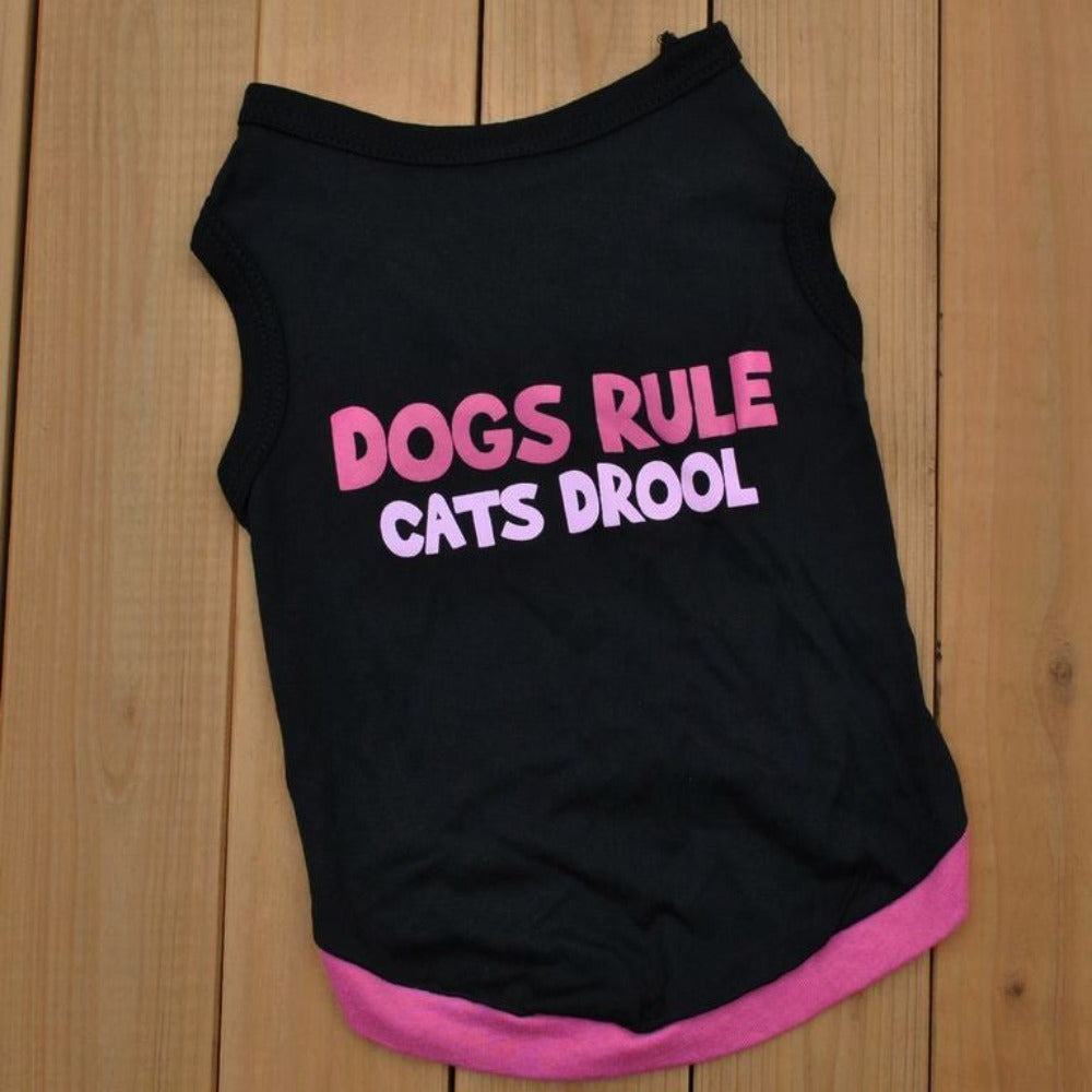 Cute Print Pet Dog Vest