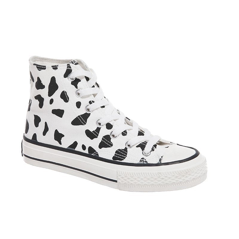 Cow canvas shoes KF90617