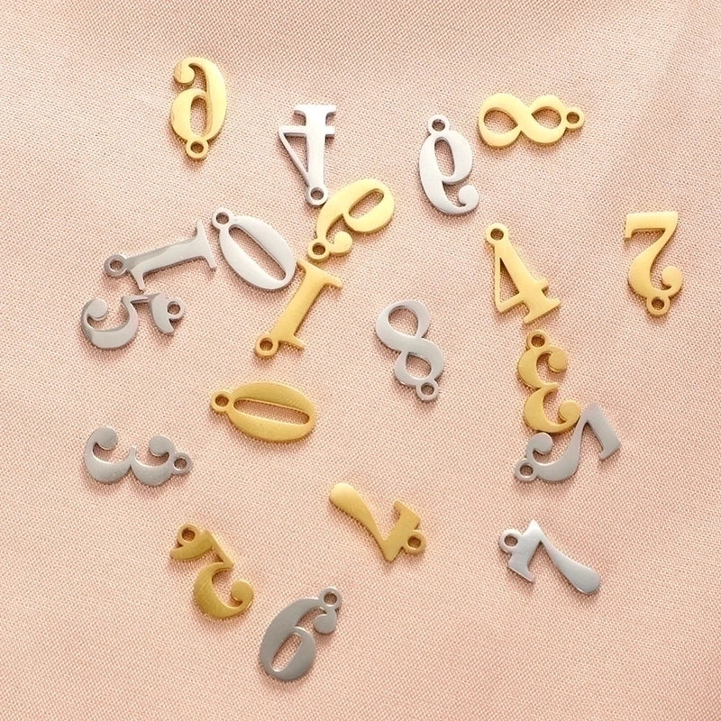 Stainless Steel 18K Gold Plated Minimalist Plating Number None
