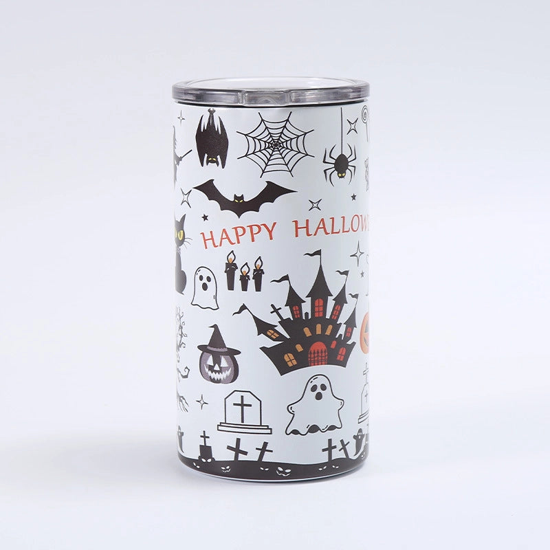 Halloween Retro Multicolor 201 Stainless Steel 304 Stainless Steel Thermos Cup 1 Piece