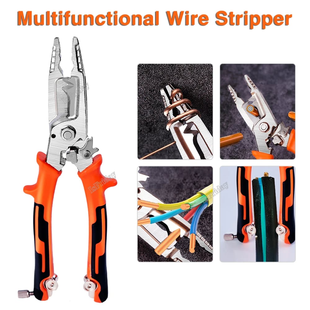 10 in 1 Hand Tool Multifunct Wire Stripper