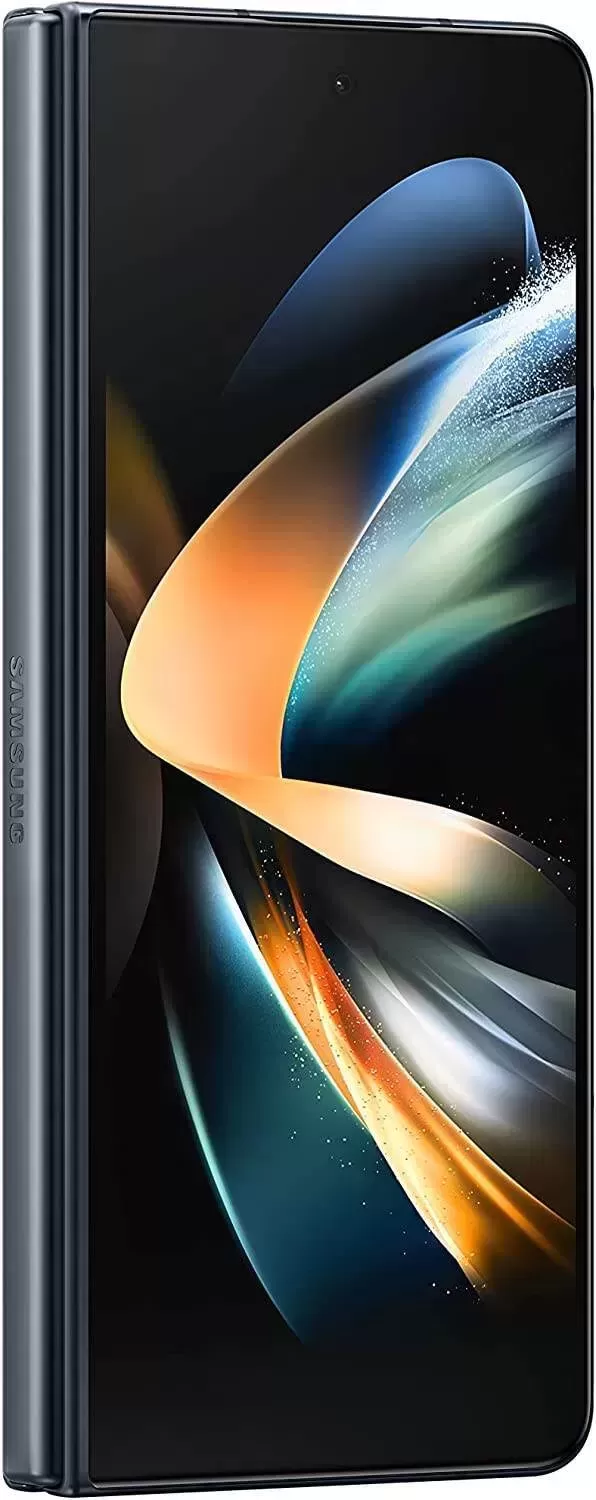 Galaxy Z Fold 4 Cell Phone, Factory Unlocked Android Smartphone, 256GB, Flex Mode, Hands Free Video, Multi Window View, Foldable Display, S Pen Compatible, US Version, 2022, Beige