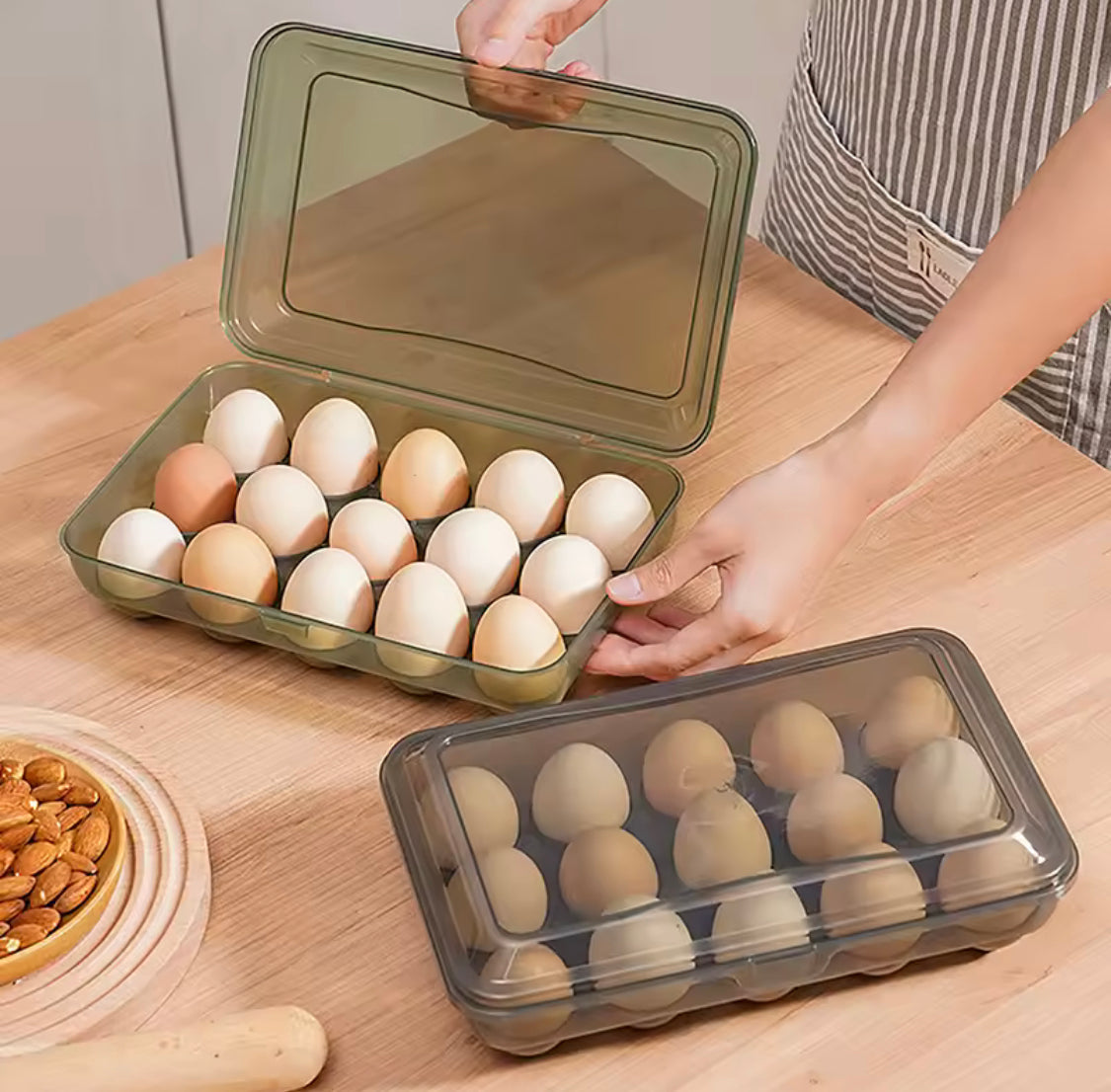 15 Grids Egg Storage Box