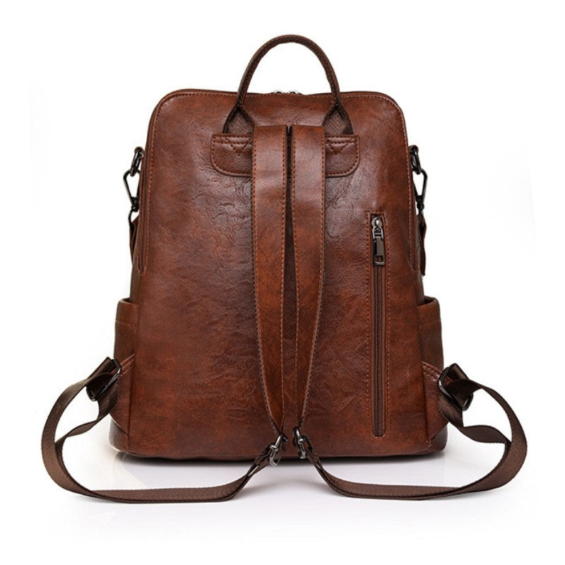 Retro Large Capacity  Women's Dual-rpose Backpack