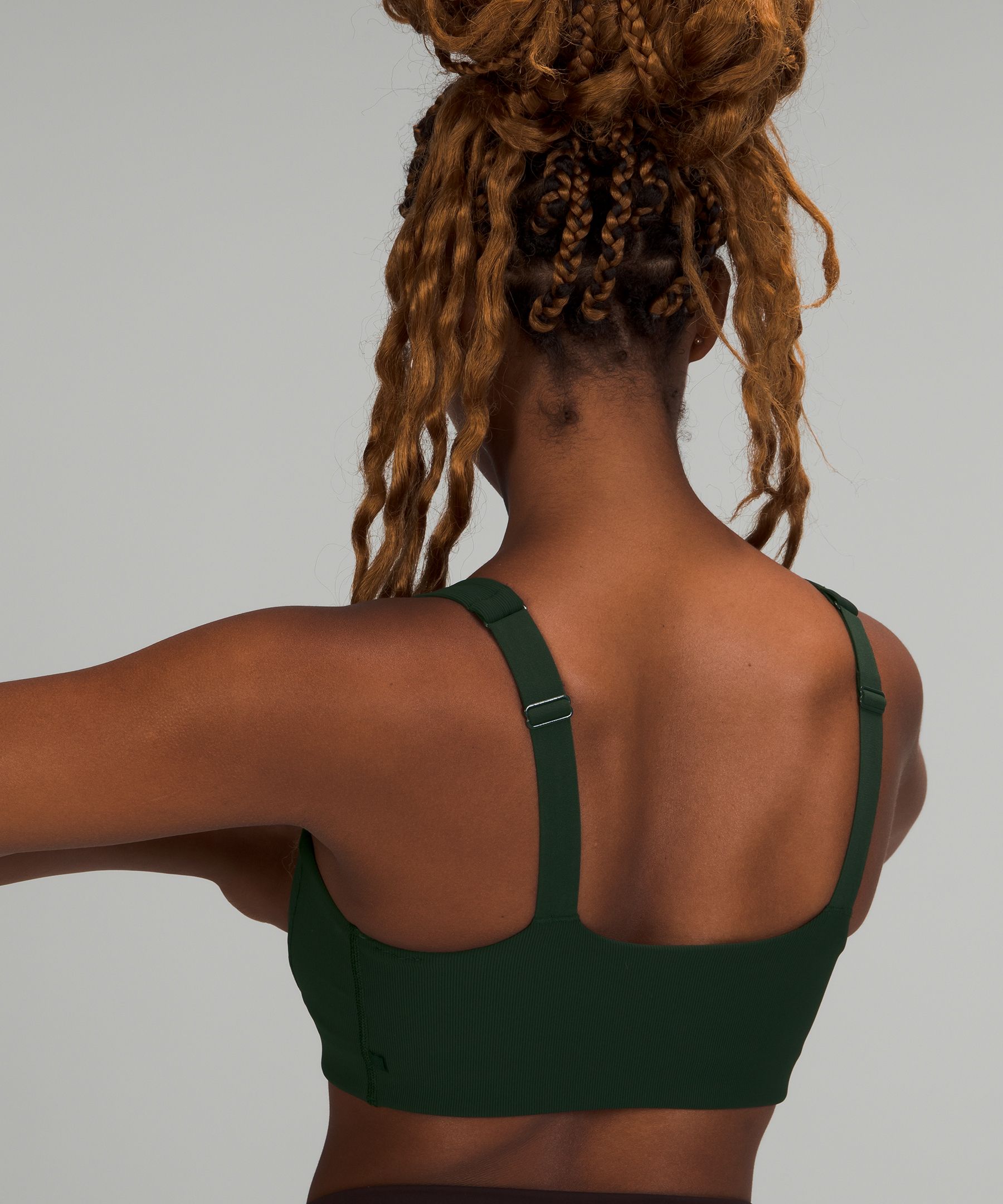 lululemon Ribbed Train Bra Medium Support, C/D Cup