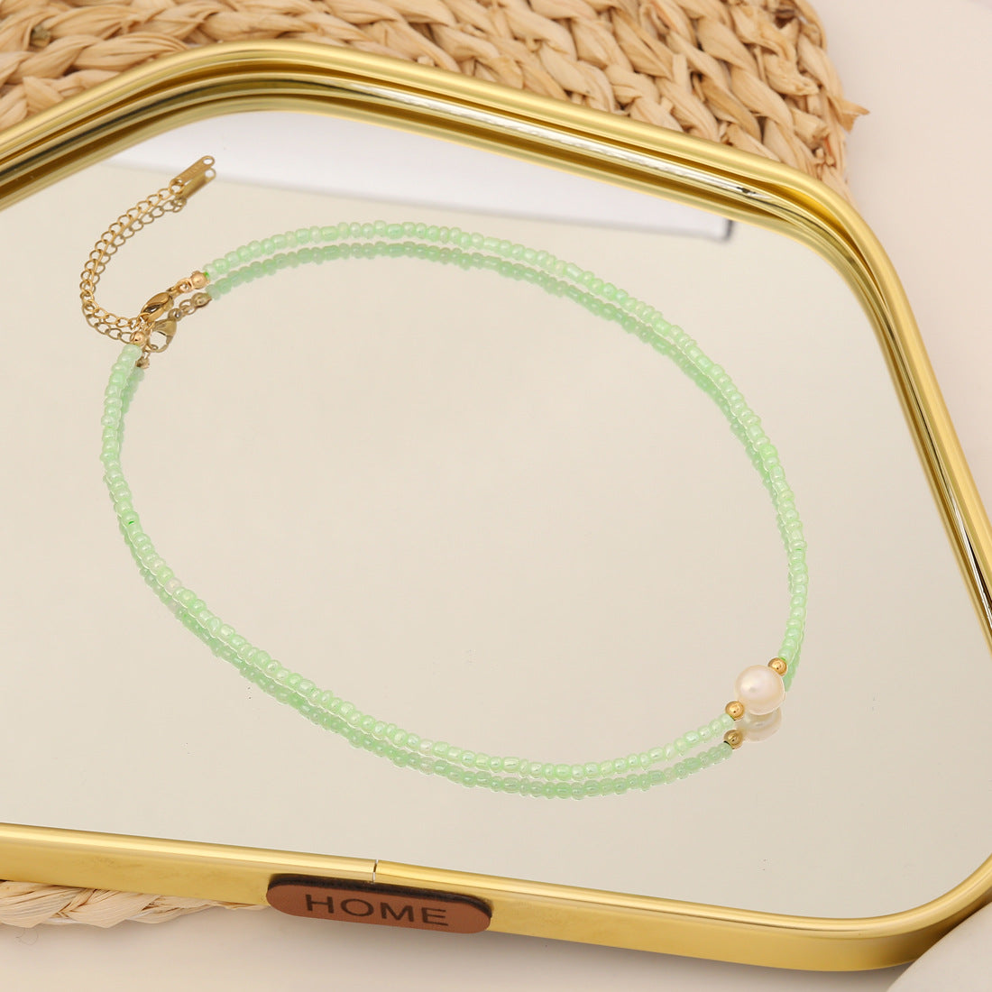 Cute Pearl Bead Handmade Necklaces