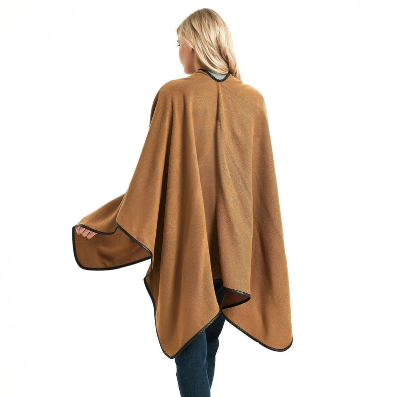 Women's Streetwear Solid Color Imitation Cashmere Acrylic Shawl