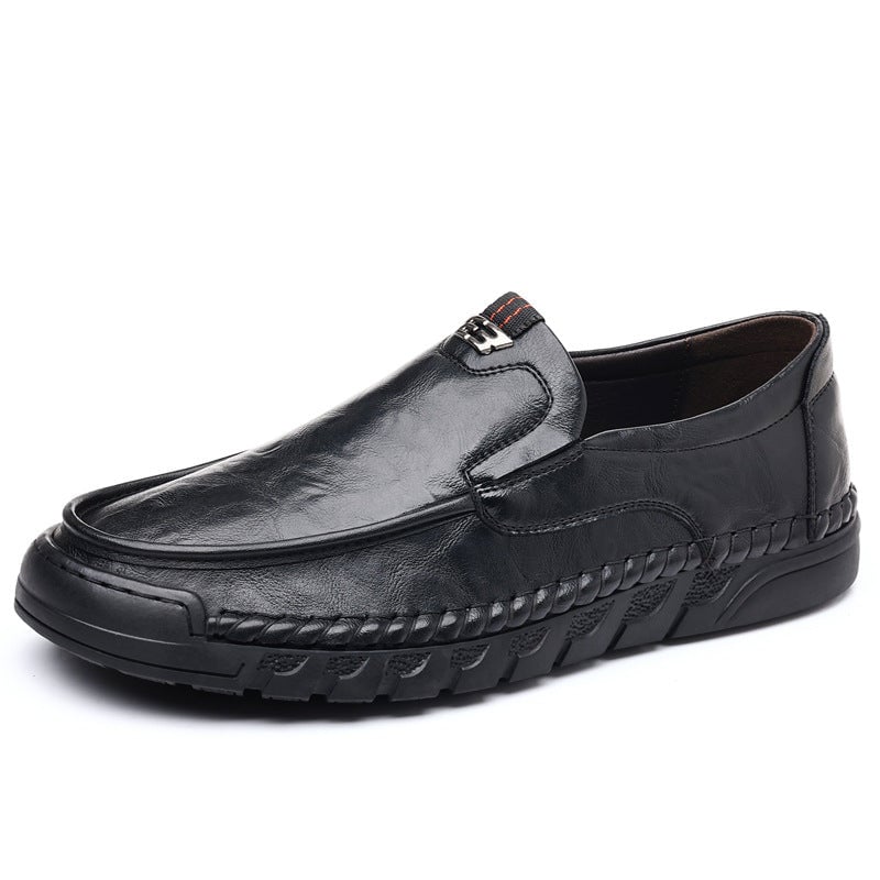 Men's Breathable Casual Leather Shoes (In Stock)