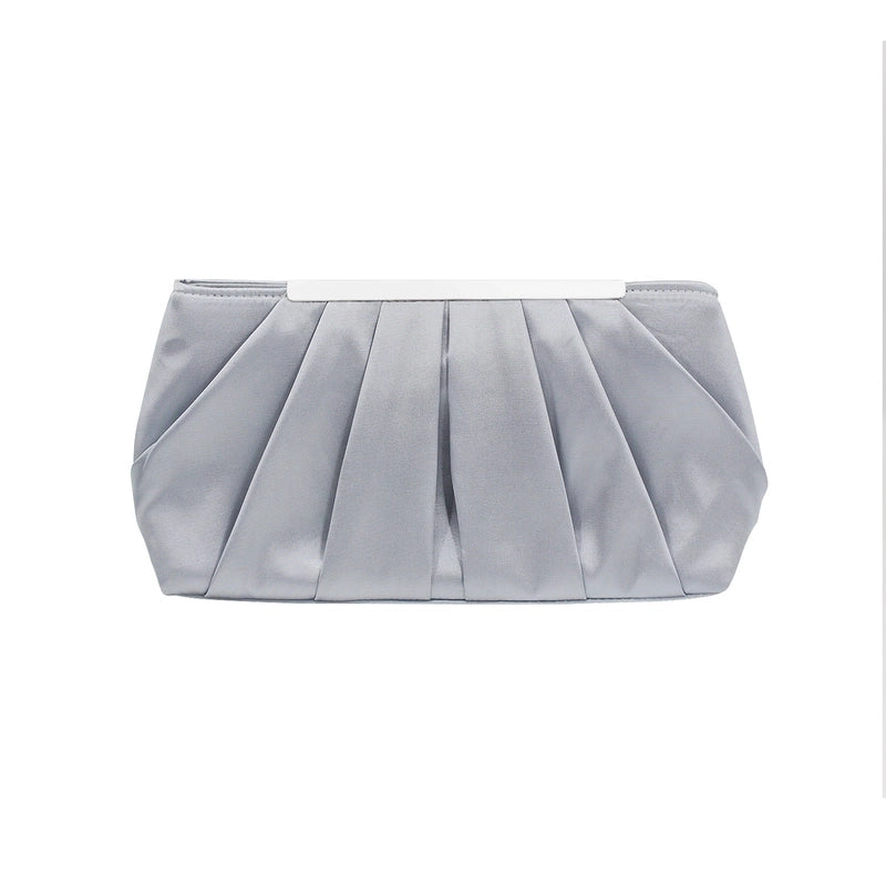 Dark Blue Black Pink Silk Solid Color Square Evening Bags