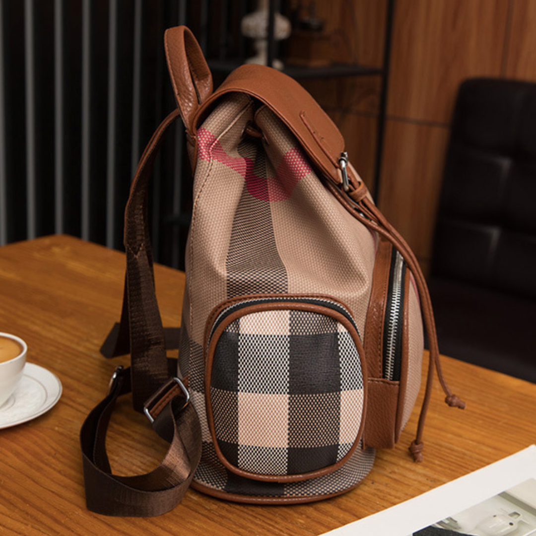 Retro Drawstring  Multi-Functional Leisure Backpack