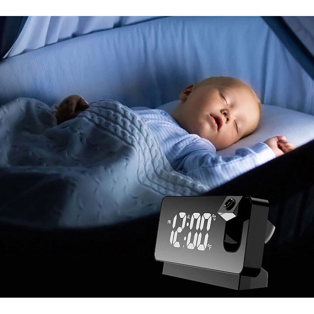 💥Big Sale-Digital Projection Alarm Clock with Time Projection