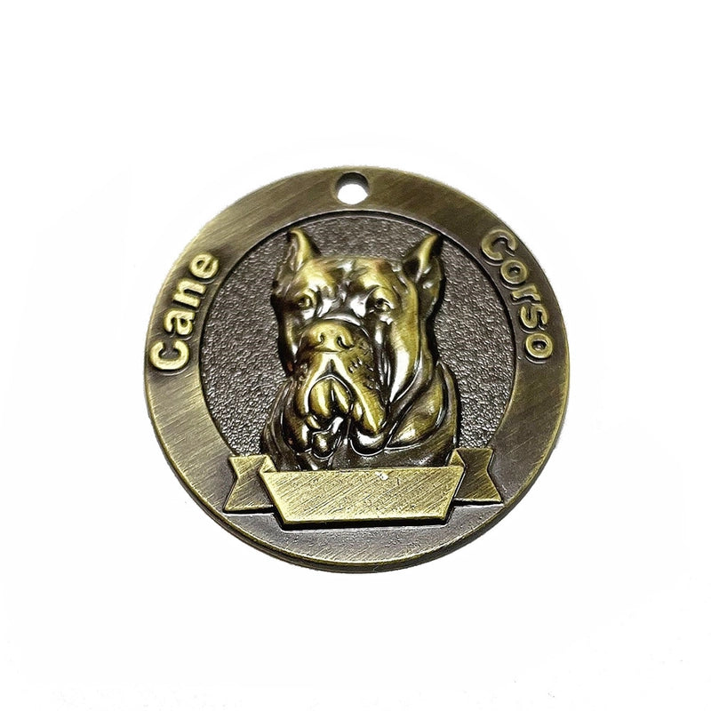Elegant Retro Minimalist Metal Round Pet Accessories