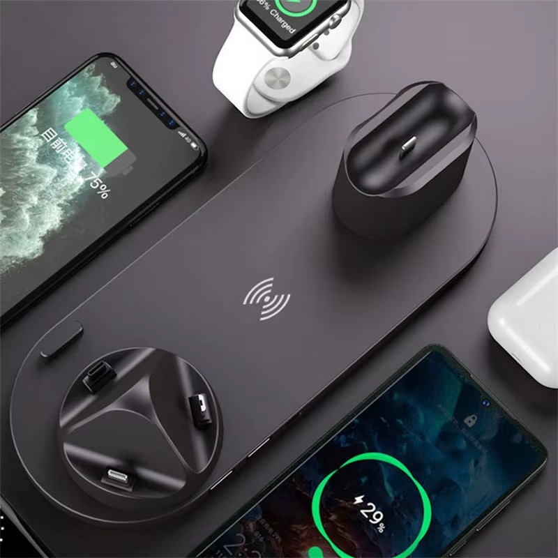 Hot Selling Best Sellers Best Selling Products Fast 3 IWatch Phone 6 in 1 Wireless Charger
