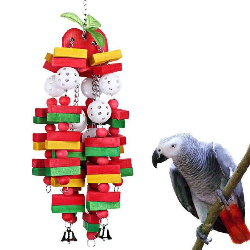 Bird Wooden Toys For Parrots