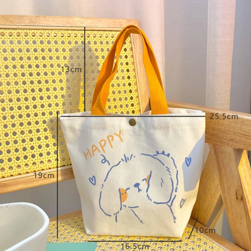 Women's Cartoon Letter Fashion Handbag